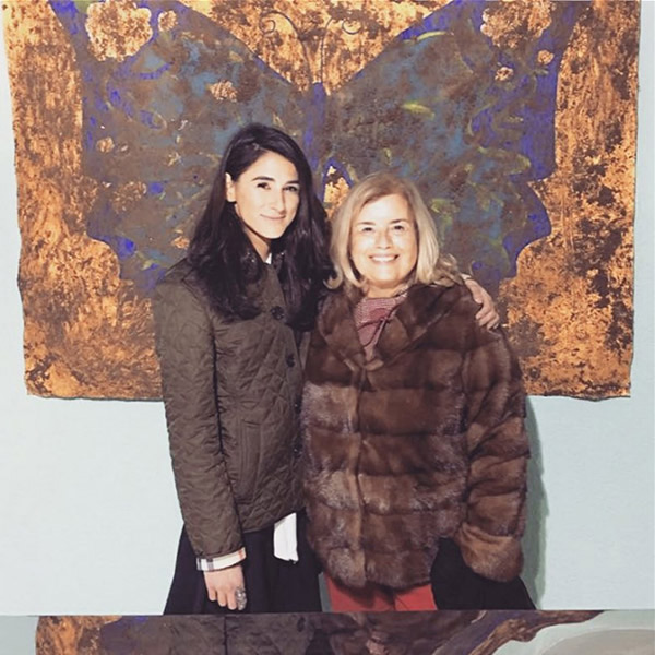 Christina Oiticica and Atossa Meier, owner of Gallery Elle in Zurich (photo credit: Atossa Meier/Gallery Elle Zurich)